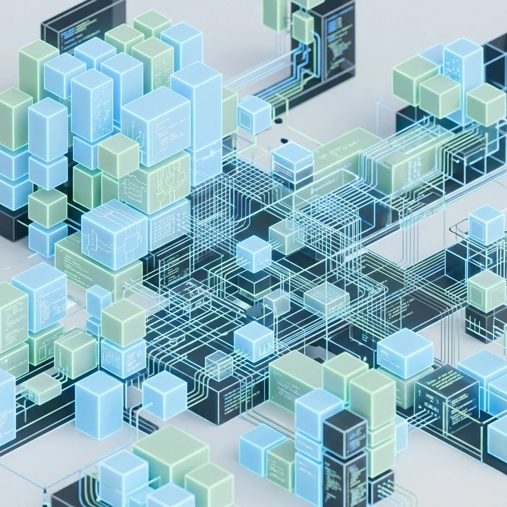 Elegance and engineering concept visual